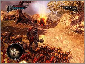 Po drugiej stronie mostku znajdziesz pokrętło, które opuszcza kładkę [3] wiodącą do dalszej części etapu - Empire Harbor | Zadania główne w Overlord II - Overlord II - poradnik do gry