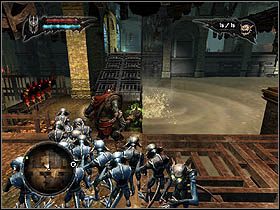 Koło Ciebie znajduje się zbiornik wodny, zaś po jego drugiej stronie zauważysz oddział gwardzistów - Empire Sewers | Zadania główne w Overlord II - Overlord II - poradnik do gry