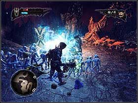 Po drodze natkniesz się na blokadę - żadne wyzwanie dla takiego twardziela jak Overlord - Wasteland Main | Zadania główne w Overlord II - Overlord II - poradnik do gry