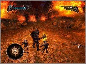 Nieco dalej znajdziesz kolejną kapliczkę [3] , przy której trzeba podładować serce wieży - Wasteland Sanctuary Depths | Zadania główne w Overlord II - Overlord II - poradnik do gry