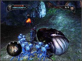 Wróg wpadnie do wody [7] i będziesz mógł go ubić - tym razem na dobre - Wasteland Sanctuary Depths | Zadania główne w Overlord II - Overlord II - poradnik do gry