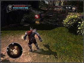 Ścieżka zaprowadzi Cię najpierw do pająków [2] (zieloni mogą na nich jeździć), a potem do podestów, na których usadowili się miotacze elfów [3] - Everlight Rebellion | Zadania poboczne w Overlord II - Overlord II - poradnik do gry