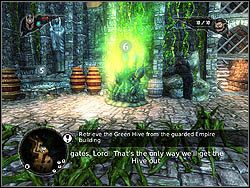 Gniazdo zielonych Minionów znajdziesz w etapie Everlight Facility - Koszary (Minion Burrows) | Siedziba Overlorda w Overlord II - Overlord II - poradnik do gry