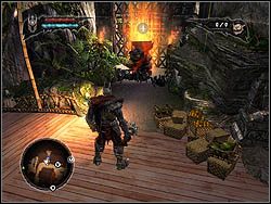 Czwarty fragment znajduje się w mieście Everlight (etap Everlight Town) - Koszary (Minion Burrows) | Siedziba Overlorda w Overlord II - Overlord II - poradnik do gry