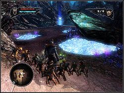 Trzeci kamień znajdziesz w etapie Wasteland Main - Apartament (Private Quarters) | Siedziba Overlorda w Overlord II - Overlord II - poradnik do gry