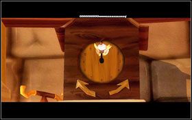 Przyjrzyj się bliżej zegarowi dziadka #1 , zauważ iż na godzinie dwunastej znajduje się chomik trzymający ciastko - Akt 3 - Dorwać Basiliusa (cz.1) | Ceville - Ceville - poradnik do gry