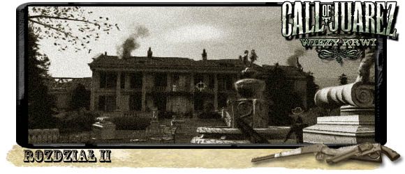 Etap drugi jest kolejnym rozdziałem po części treningowym, lecz tym razem poznasz techniki Thomasa - Opis przejścia (1) | Rozdział II | Call of Juarez Więzy Krwi - Call of Juarez: Więzy Krwi - poradnik do gry