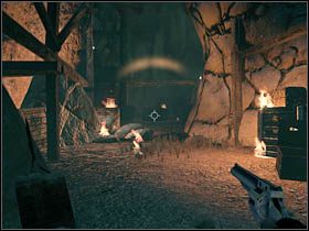 Pamiętaj również, że wchodząc do środka, ci atakować będą z góry, stojąc na drewnianych kładkach - Postacie | Rozdział V | Call of Juarez Więzy Krwi - Call of Juarez: Więzy Krwi - poradnik do gry