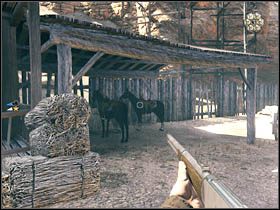 W tym celu podejdź do okna, które wskaże Ci gra i pociągnij za kratę - Opis przejścia (1) | Rozdział VII | Call of Juarez Więzy Krwi - Call of Juarez: Więzy Krwi - poradnik do gry