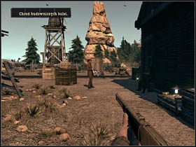 Po zaakceptowaniu drugiej misji, najmu ochroniarza, skieruj się do miejsca budowy infrastruktury kolejowej [sekret] - Opis przejścia (1) | Rozdział VIII | Call of Juarez Więzy Krwi - Call of Juarez: Więzy Krwi - poradnik do gry