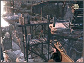 Do pierwszego osłaniania pleców brata dojdzie, gdy ten uda się na druga stronę niedostępnej kładki, by obniżyć most - Postacie | Rozdział IX | Call of Juarez Więzy Krwi - Call of Juarez: Więzy Krwi - poradnik do gry