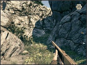 Po wystrzelaniu pierwszej fali nieprzyjaciół (nie będzie to trudne, gdyż towarzyszyć Ci będzie spora liczba uzbrojonych kompanów), poproszony zostaniesz o wyeliminowanie snajperów - Opis przejścia (1) | Rozdział X | Call of Juarez Więzy Krwi - Call of Juarez: Więzy Krwi - poradnik do gry