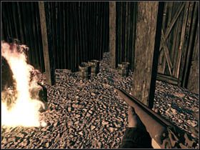 Gdy wszystkie trzy znajdą się w stodole, ta zostanie podpalona - Opis przejścia - Thomas | Rozdział XIV | Call of Juarez Więzy Krwi - Call of Juarez: Więzy Krwi - poradnik do gry