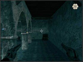 Trzeci sekret znalazł się w skrzyni, w prawym górnym kącie (patrząc od strony wejścia) otwartej przestrzeni z wieloma stolikami - Sekrety - Ray | Rozdział XIV | Call of Juarez Więzy Krwi - Call of Juarez: Więzy Krwi - poradnik do gry