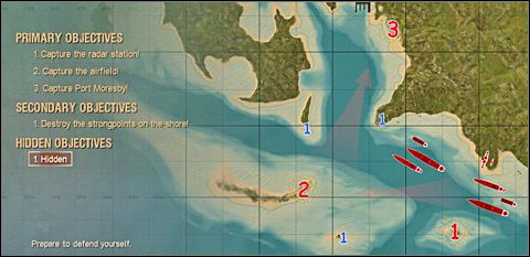 Zadania główne - Misja 5 - Invasion of Port Moresby (cz.1) | Japonia | Battlestations Pacific - Battlestations: Pacific - poradnik do gry