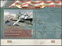 Rodzaj starcia: bitwa morska - Misja 3 - Battle of Santa Cruz (cz.1) | USA | Battlestations Pacific - Battlestations: Pacific - poradnik do gry