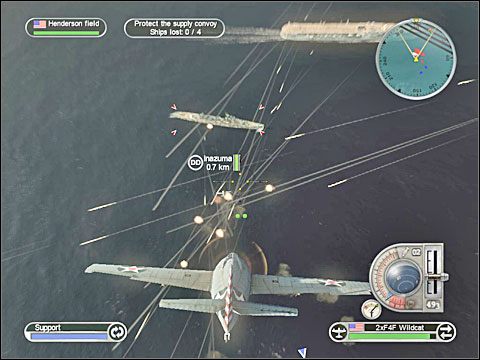 Twojego sojusznika ściga jednak cała chmara japońskich kutrów torpedowych - Misja 4 - Defense of Henderson Field (cz.2) | USA | Battlestations Pacific - Battlestations: Pacific - poradnik do gry