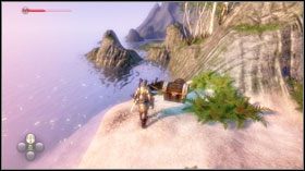 Cały czas podążając za kulą dotrzesz na kolejne pole, a na nim pojawią się upiory - Ukryte lokacje w Fable II - Mirror Mist | See the Future - Fable II - poradnik do gry