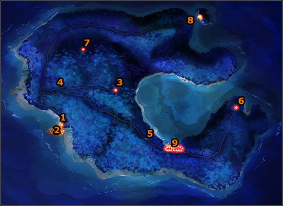 1 - Mapa 1 - Melee Island - Opis przejścia - The Secret of Monkey Island: Special Edition - poradnik do gry