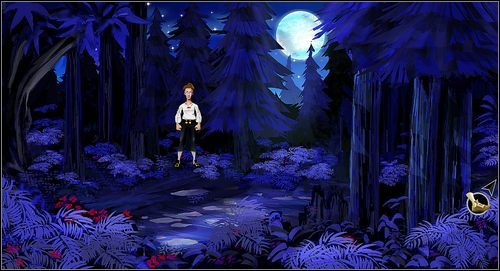 Ostatnia plansza - idziemy w prawo - Cz. I - Trzy próby (Opanowanie sztuki poszukiwania skarbów) - Opis przejścia - The Secret of Monkey Island: Special Edition - poradnik do gry