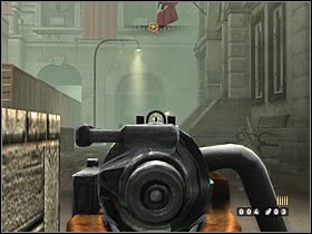 Musisz się tu bardzo pilnować, gdyż wielu wrogów zechce zapewne skorzystać z granatów - Etap 1 - Stacja kolejowa (cz.2) | Opis przejścia Wolfenstein - Wolfenstein - poradnik do gry