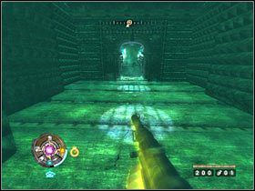 Nowa umiejętność szybciej zżera pasek mocy, tak więc od tej pory musisz przywiązywać więcej uwagi do odnajdywania kręgów i innych regeneratorów - Etap 3 - Obszar wykopalisk (cz.2) | Opis przejścia Wolfenstein - Wolfenstein - poradnik do gry