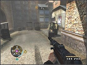 Niezależnie od podjętych decyzji odnośnie doboru misji najbardziej liczną grupę przeciwników spotkasz na placu zlokalizowanym bezpośrednio na wschód od południowego przejścia z zachodniej dzielnicy - Etap 6 - Wschodnie śródmieście | Opis przejścia Wolfenstein - Wolfenstein - poradnik do gry