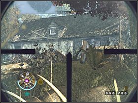 Jeszcze przed rozpoczęciem tej misji dobrze byłoby dokonać zakupu paru komponentów do broni, a konkretnie tłumika oraz lunety do karabinu - Etap 8 - Farma | Opis przejścia Wolfenstein - Wolfenstein - poradnik do gry