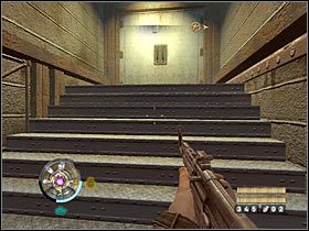 Podejdź trochę do przodu i obrzuć granatami tych wrogów, którzy skrywają się na wprost od Ciebie - Etap 9 - Pieczary (cz.2) | Opis przejścia Wolfenstein - Wolfenstein - poradnik do gry