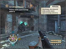 Użyj wspomnianej wyżej broni do zabezpieczenia całej tej okolicy - Etap 10 - Kościół (cz.1) | Opis przejścia Wolfenstein - Wolfenstein - poradnik do gry