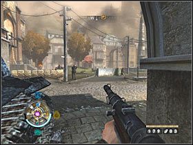 Po powrocie z misji rozgrywanej w kościele czeka Cię trochę niespodzianek - Etap 6 - Wschodnie śródmieście #2 | Opis przejścia Wolfenstein - Wolfenstein - poradnik do gry