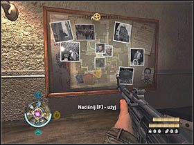 Powróć na dół i zlokalizuj ścianę z dobrze poznanym Ci już znakiem - Etap 11 - Sztab SS | Opis przejścia Wolfenstein - Wolfenstein - poradnik do gry