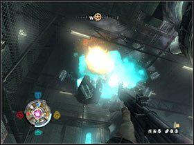 Musisz się teraz bardzo pośpieszyć by uniemożliwić generałowi odbycie podobnego procesu leczenia - Etap 14 - Fabryka konserw (cz.3) | Opis przejścia Wolfenstein - Wolfenstein - poradnik do gry