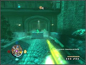 Przy próbie podjęcia szturmu na pozycje wroga zaatakowany zostaniesz przez dwóch żołnierzy z plecakami odrzutowymi i wyrzutniami rakiet - Etap 16 - Zamek | Opis przejścia Wolfenstein - Wolfenstein - poradnik do gry