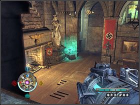 4 - Etap 17 - Szczyt zamku (cz.1) | Opis przejścia Wolfenstein - Wolfenstein - poradnik do gry