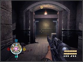 Zanim wejdziesz do środka, przygotuj sobie Leichenfausta lub działko cząsteczkowe - Etap 17 - Szczyt zamku (cz.1) | Opis przejścia Wolfenstein - Wolfenstein - poradnik do gry