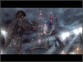 Dopiero gdy uznasz, że jesteś gotowy, skorzystaj z pobliskich drzwi - Etap 17 - Szczyt zamku (cz.2) | Opis przejścia Wolfenstein - Wolfenstein - poradnik do gry