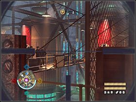 Ruszaj w stronę jedynego dostępnego przejścia, a po dotarciu do klatki schodowej zejdź na dół - Etap 22 - Zeppelin (cz.1) | Opis przejścia Wolfenstein - Wolfenstein - poradnik do gry