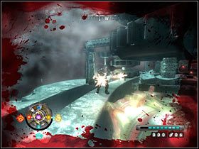 Od razu po zakończeniu ostrzału wycofuj się i szybko odnajduj punkty regeneracji mocy, które będą pojawiały się w losowych misjach - Etap 23 - Czarne Słońce | Opis przejścia Wolfenstein - Wolfenstein - poradnik do gry