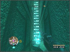 Sekret 10 (zachód): Musisz użyć Woalu by w pobliżu tego budynku zlokalizować niewidzialną drabinkę - Etap 1 i 6 - Złoto (cz.2) | Sekrety Wolfenstein - Wolfenstein - poradnik do gry