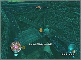 Sekret 38 (wschód): Jedna z południowych alejek przy głównym placu tej dzielnicy - Etap 1 i 6 - Złoto (cz.5) | Sekrety Wolfenstein - Wolfenstein - poradnik do gry