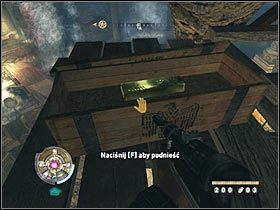 Sekret 6: W pobliżu sekretów #4 i #5, przy czym musisz wyjść na sam szczyt drewnianej konstrukcji - Etap 3 - Złoto | Sekrety Wolfenstein - Wolfenstein - poradnik do gry