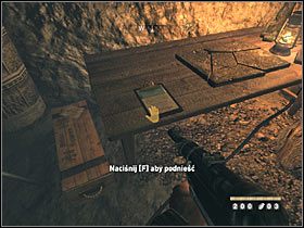 Sekret 2 - Przesłuchanie: Już po wejściu do jaskiń, ALE przed zdobyciem medalionu - Etap 3 - Wywiad i Księgi | Sekrety Wolfenstein - Wolfenstein - poradnik do gry