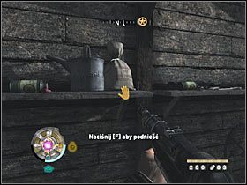 Sekret 10 (Farma): Po wyjściu z tunelu i znalezieniu się w szopie, zanim przejdziesz do pomieszczenia pilnowanego przez przeciwników - Etap 8 i 9 - Złoto (cz.1) | Sekrety Wolfenstein - Wolfenstein - poradnik do gry