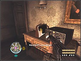 Sekret 2 - Linia kolejowa ukończona (Farma): W tym samym pomieszczeniu co sekret #1 - Etap 8 i 9 - Wywiad i Księgi | Sekrety Wolfenstein - Wolfenstein - poradnik do gry