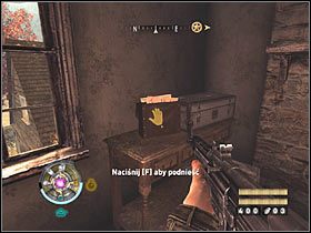 Sekret 3 - Poprawa zabezpieczeń (Farma): Wewnątrz głównego budynku farmy, na piętrze - Etap 8 i 9 - Wywiad i Księgi | Sekrety Wolfenstein - Wolfenstein - poradnik do gry