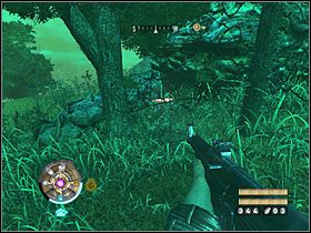 Sekret 1 (Farma): Po oczyszczeniu pierwszego budynku (stajnia) znajdziesz się na ścieżce prowadzącej do stanowiska maszynowego - Etap 8 i 9 - Wywiad i Księgi | Sekrety Wolfenstein - Wolfenstein - poradnik do gry