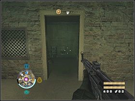 Sekret 2 - Broń elitarnego strażnika: Po drodze do drugiego zakładnika zbadaj prawe pomieszczenie - Etap 12 - Wywiad i Księgi | Sekrety Wolfenstein - Wolfenstein - poradnik do gry