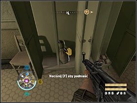 Sekret 8: Niedługo korytarza z awarią prądu zbadaj szafki przylegające do lewej ściany - Etap 13 - Złoto (cz.1) | Sekrety Wolfenstein - Wolfenstein - poradnik do gry