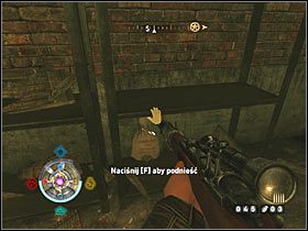 Sekret 1 (zachodnie lotnisko): Magazyn, w którym rozpoczynasz misję - Etap 20 i 21 - Złoto (cz.1) | Sekrety Wolfenstein - Wolfenstein - poradnik do gry